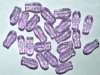 25 15mm Transparent Alexandrite Fish Beads